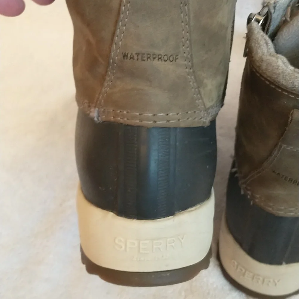 Sperry Maritime Repel Thinsulate Waterproof Snow Boot Women's Size 10,  15% Wool